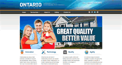 Desktop Screenshot of ontariosiding.com
